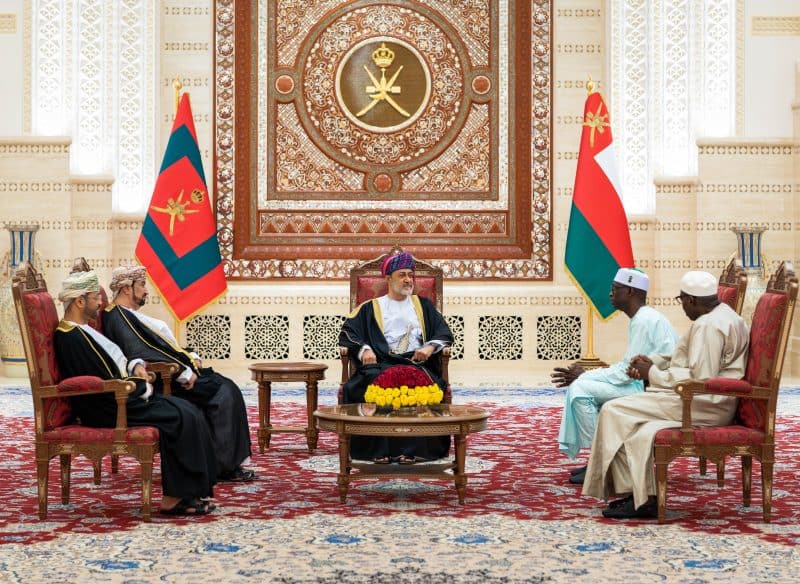 His Majesty The Sultan receives Ambassadors’ credentials