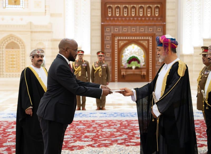 جلالة السُّلطان المعظّم يتقبّل أوراق اعتماد عددٍ من السفراء