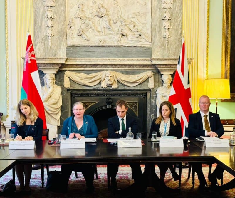 Oman–UK Joint Working Group convenes in London