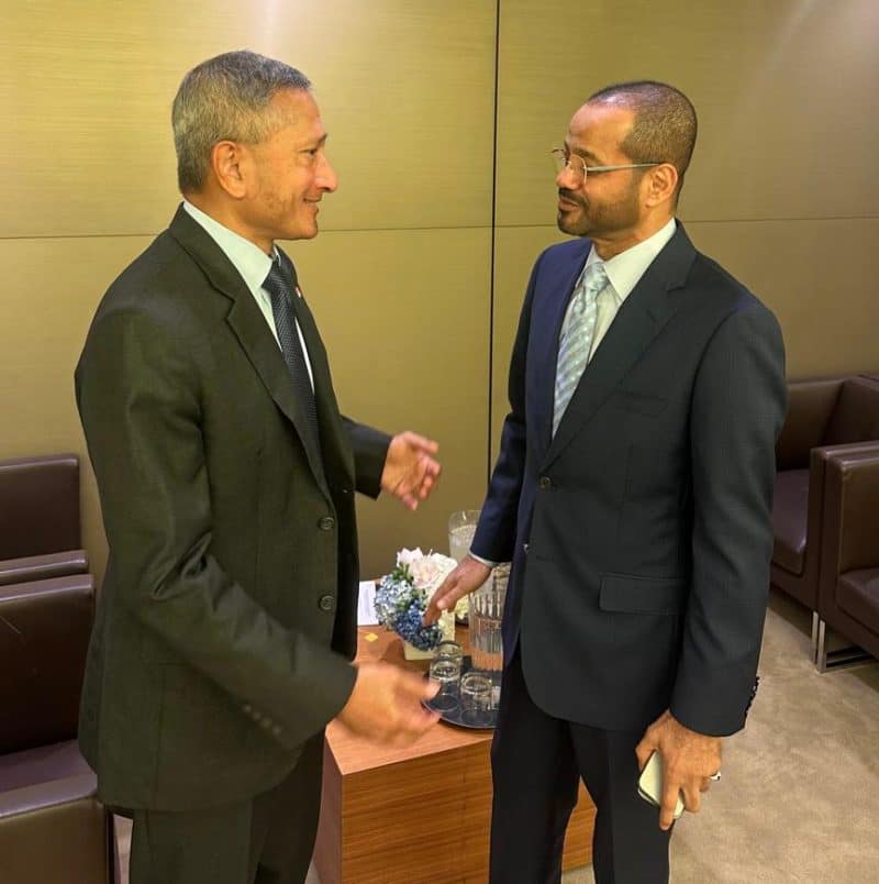 Minister meets Singapore Foreign Minister in New York