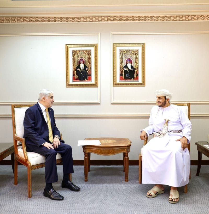 Sheikh Undersecretary of the Foreign Ministry meets Assistant Undersecretary of the Ministry of Foreign Affairs of Pakistan