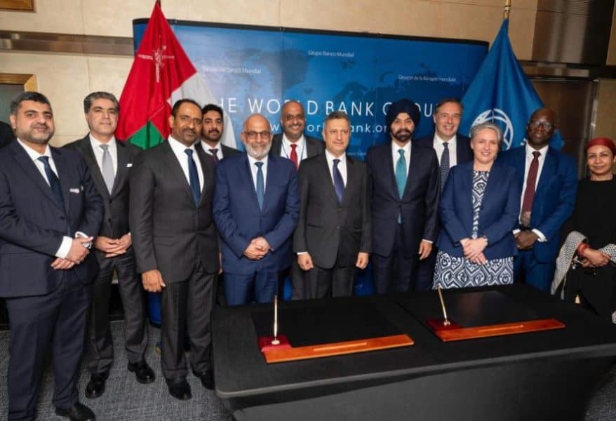 Washington: Ambassador at signing of agreement to establish World Bank Group office in Oman