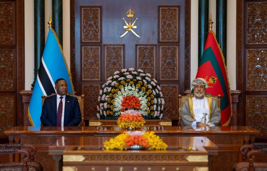 His Majesty and Botswana President preside over signing of agreements