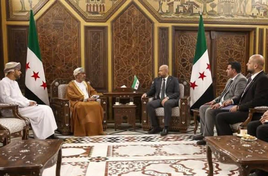 Syria: Emergency Minister receives Oman’s Ambassador