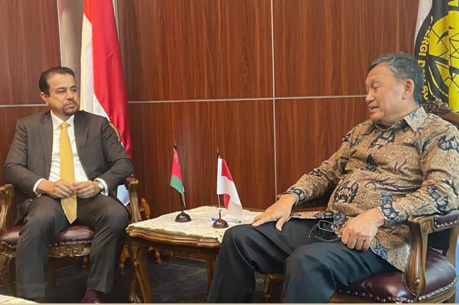 Indonesia: The Indonesian Minister of Energy receives the Ambassador