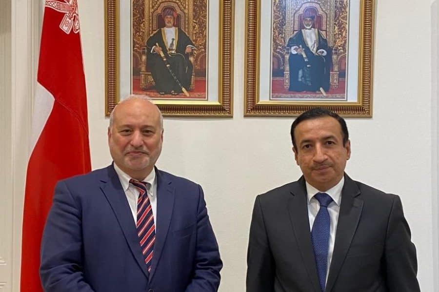 Austria: The Ambassador meets with the Secretary-General of the Arab-Austrian Chamber of Commerce