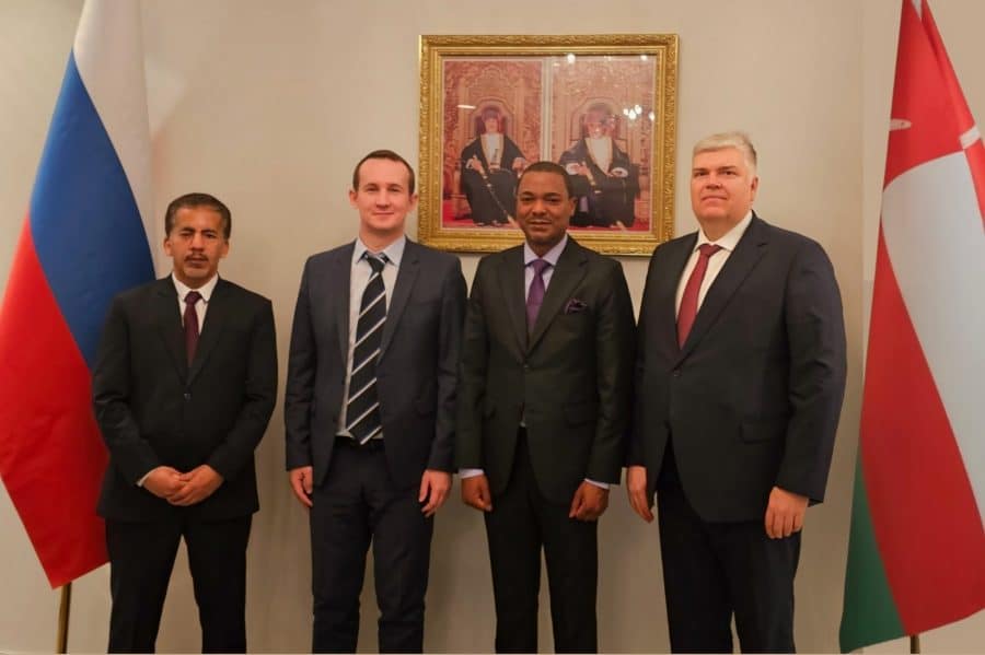 Russia: Ambassador receives representatives of Gross company