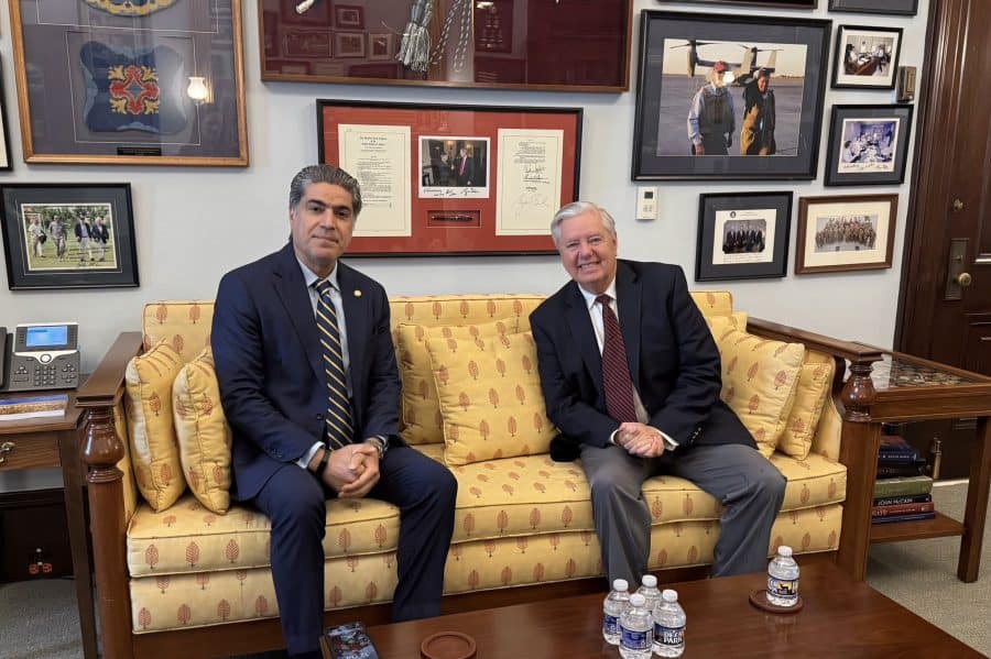 Washington: Ambassador meets US Senator Lindsey Graham