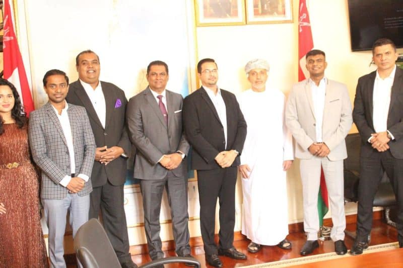 Sri Lanka: Ambassador receives Chairman of Chamber of Lankan Entrepreneurs