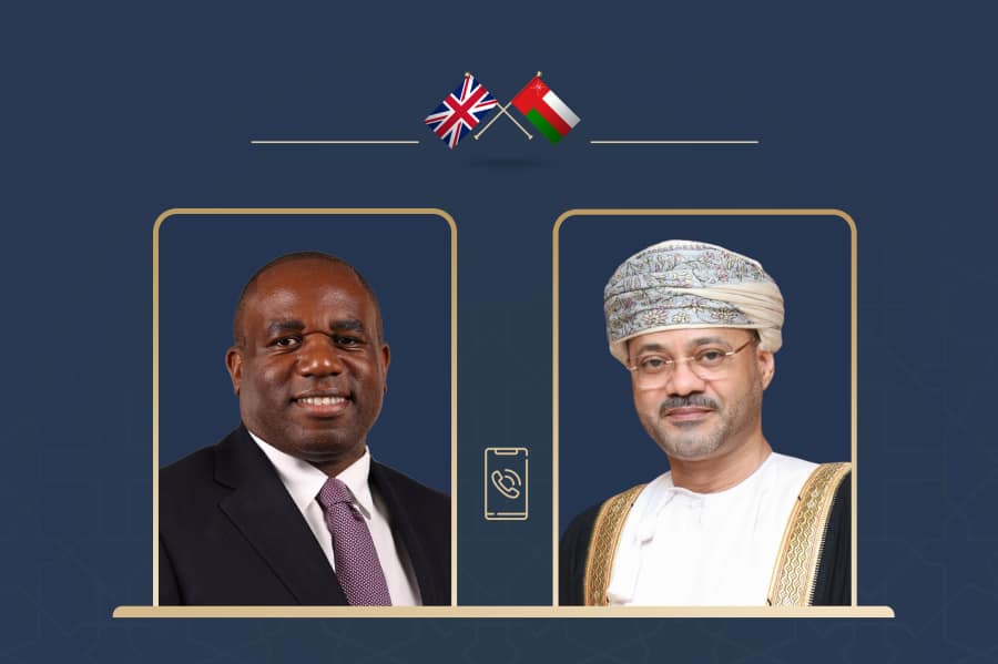 وزير الخارجية ونظيره البريطاني يؤكدان على ضرورة تكثيف الجهود لوقف التصعيد العسكري في المنطقة