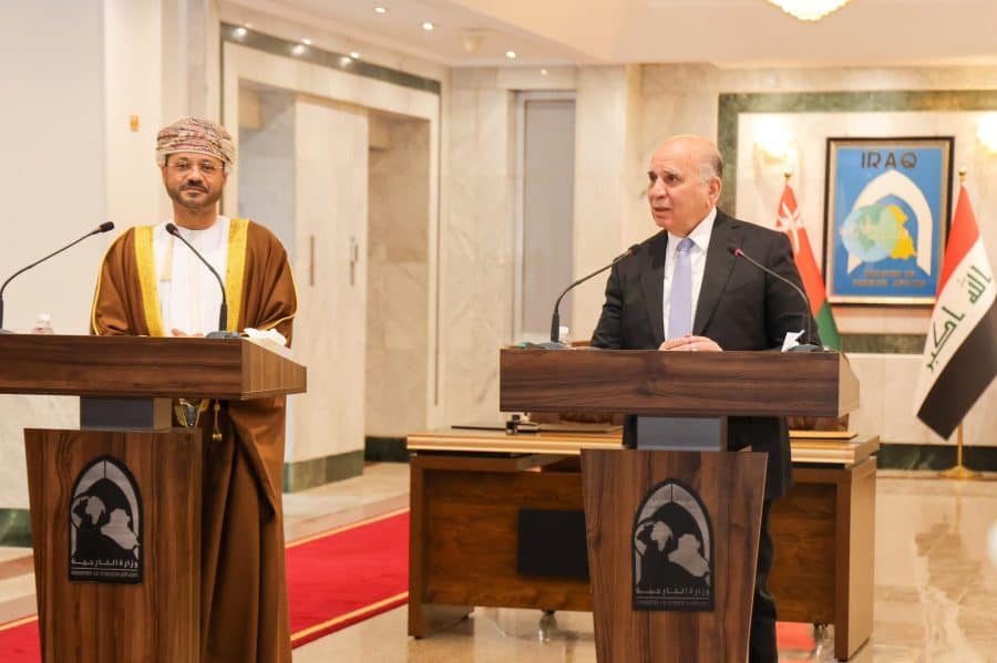 Minister and Iraqi Foreign Minister hold press conference