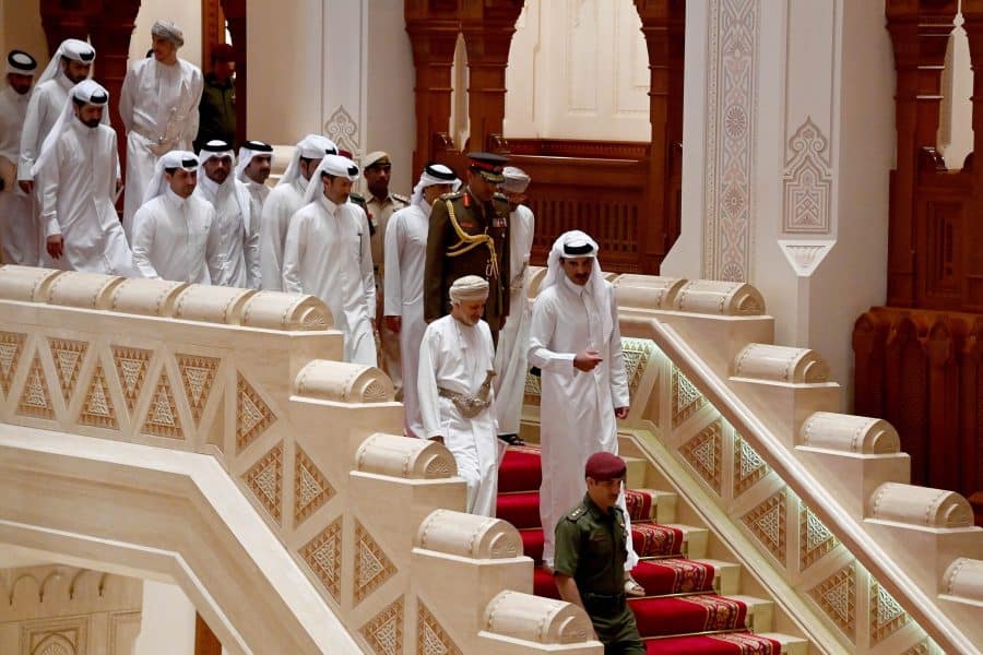 Emir of Qatar visits Royal Opera House Muscat