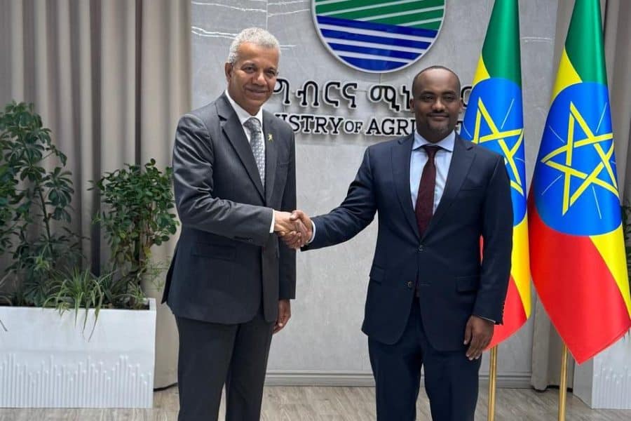 إثيوبيا: وزير الزراعة يستقبل سفير سلطنة عمان