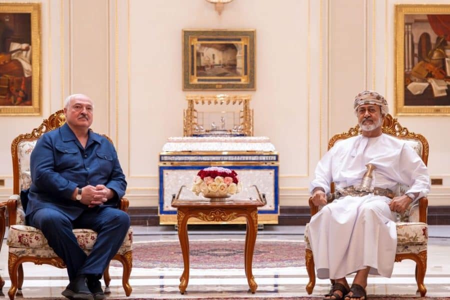His Majesty receives President of Belarus