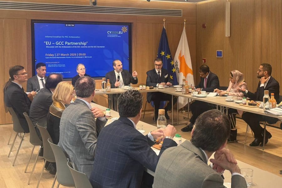 بلجيكا: السفيرة تشارك في اجتماع سفراء مجلس التعاون مع اللجنة السياسية الأمنية بالاتحاد الأوروبي