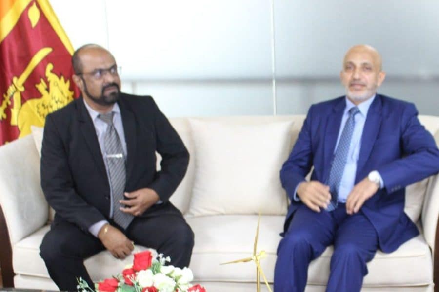 Sri Lanka: Minister of Energy receives Oman's Ambassador