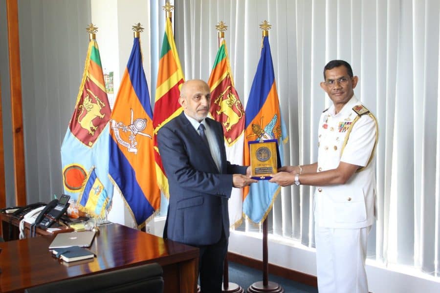 سريلانكا: رئيس البعثة يلتقي نائب رئيس جامعة كوتيلاوالا للدفاع