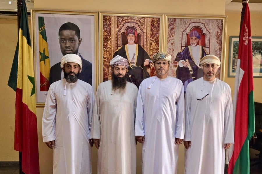 Senegal: Ambassador receives delegation of Omani businessmen