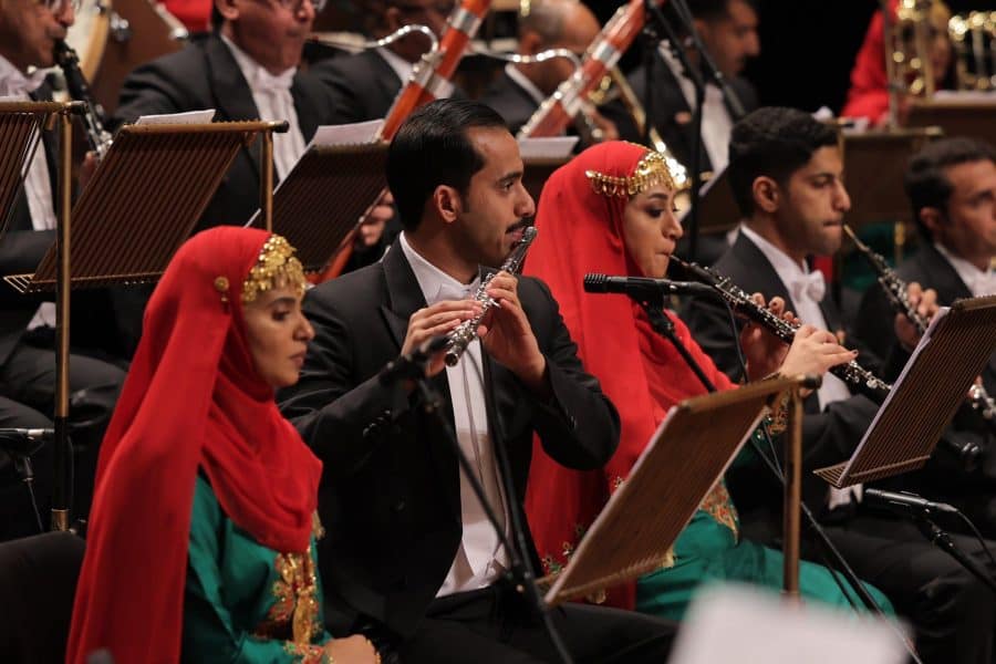 Qatar: The Royal Oman Symphony Orchestra participates in an artistic evening
