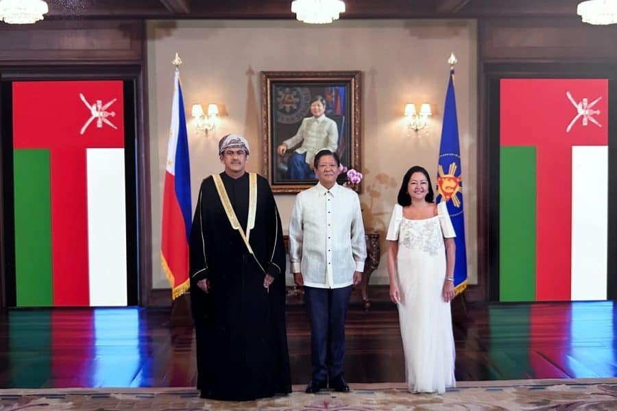 Philippines: Ambassador attends New Year reception at Presidential Palace