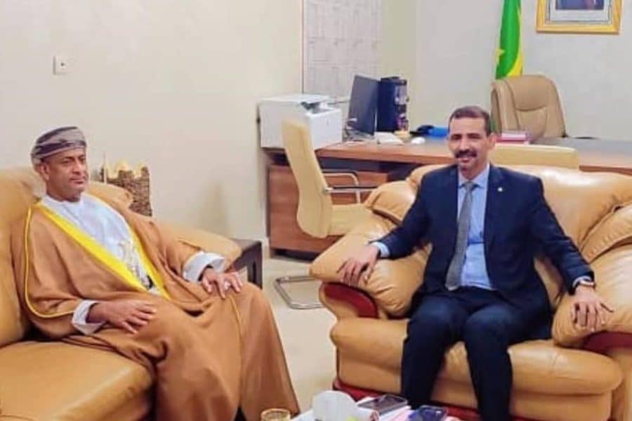 Head of Oman Mission to Mauritania meets Culture MInister