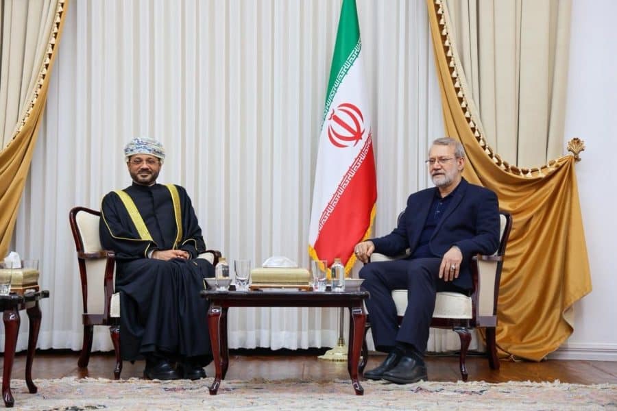 Minister meets the Secretary-General of the Iranian National Security Council