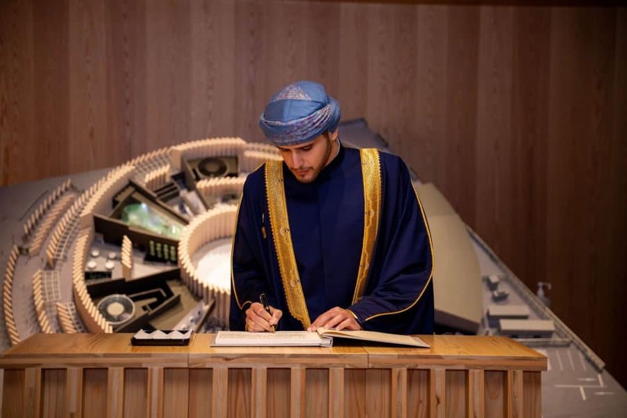 On His Majesty’s service, His Highness Sayyid Bilarab leads delegation for Oman Pavilion National Day at Expo 2025