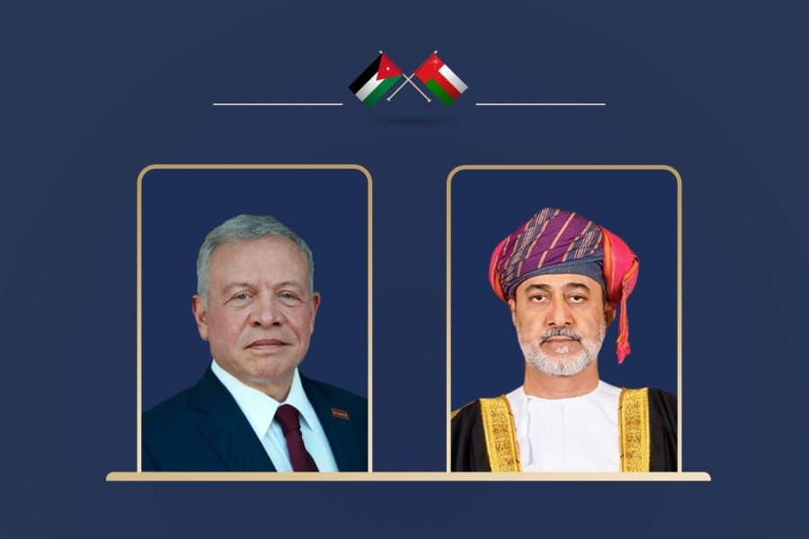 His Majesty receives phone call from King of Jordan