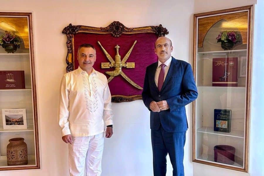 Philippines: Ambassador meets President of Middle East and North Africa Chamber of Commerce