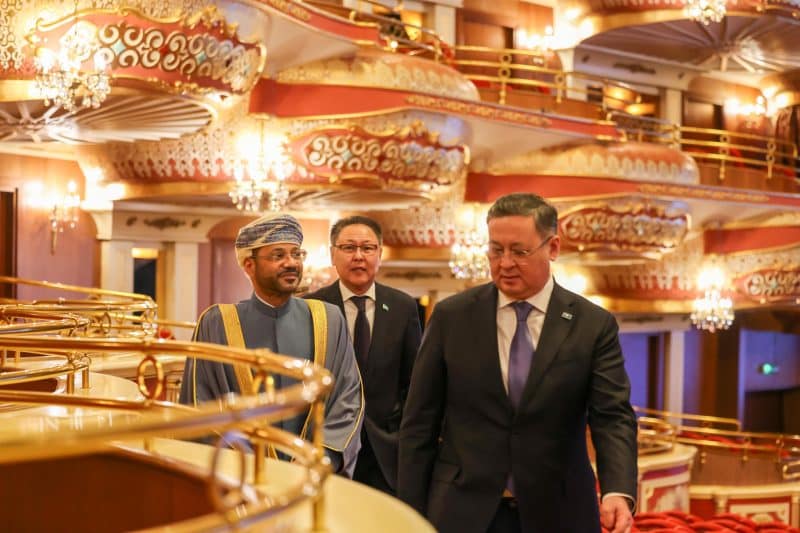 Minister visits Astana in Kazakhstan