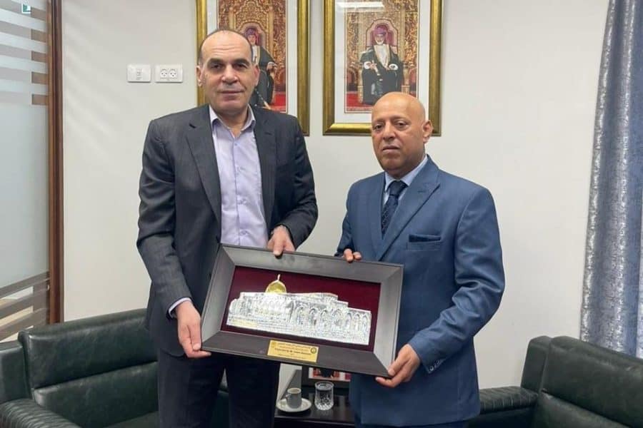 Palestine: Ambassador receives Council for Youth and Sports SG