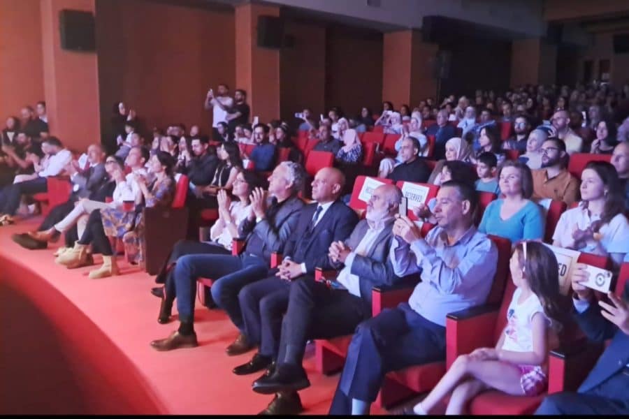 Palestine: Chargé d'Affaires attends performance by students of the Al Kamandjāti Association