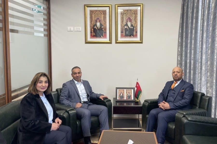 Palestine: Chargé d'Affaires receives Brigadier General Hassan Darawsheh