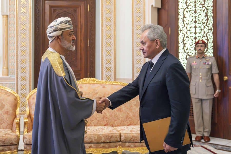 His Majesty receives Secretary of the Russian Security Council
