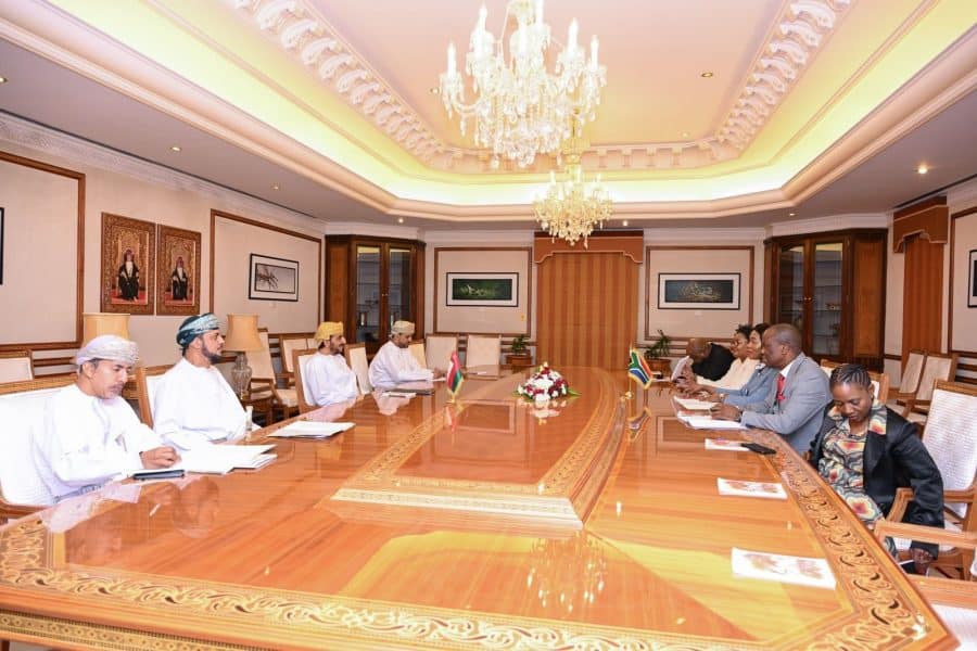 Oman and South Africa discuss bilateral cooperation