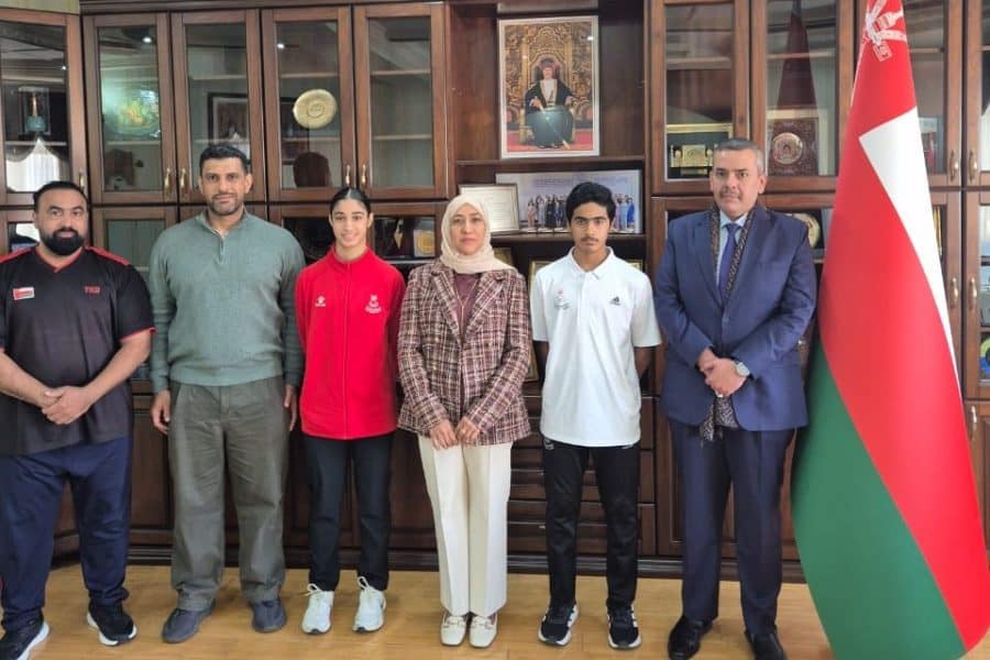 أوزبكستان: السفيرة تستقبل لاعبي المنتخب العماني للتايكواندو