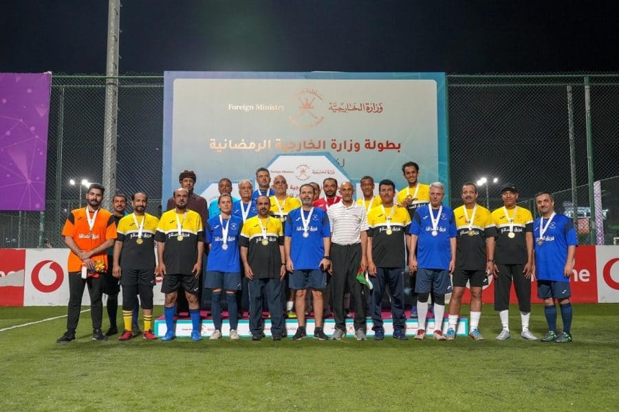 Foreign Ministry concludes the Ramadan Football League