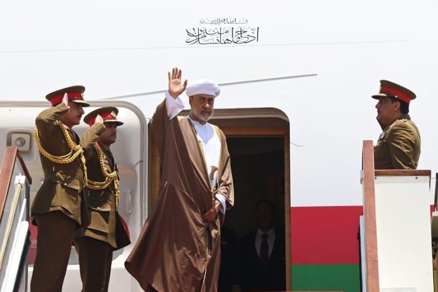 His Majesty departs for a state visit to Algeria