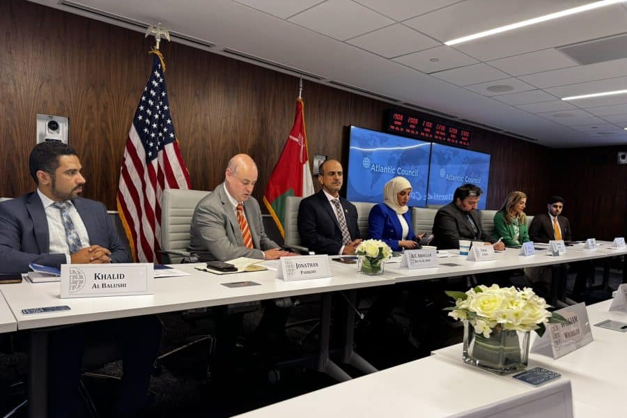 Washington: Embassy hosts discussion with Chairman of Oman’s Environment Authority