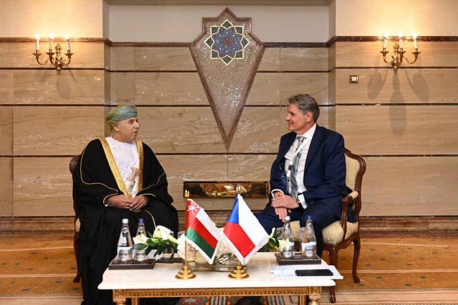 Foreign Ministry Undersecretary for Administrative and Financial Affairs meets Czech Foreign Ministry's State Secretary