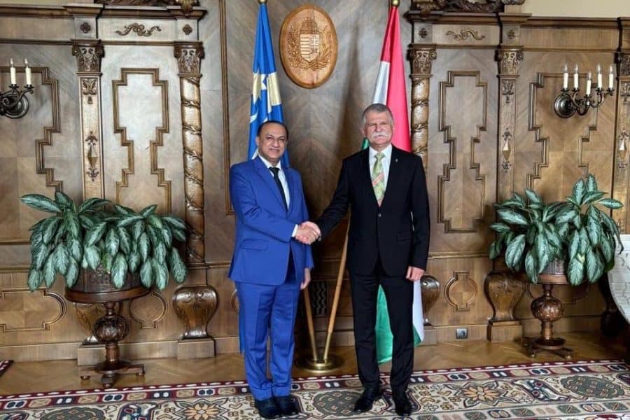 Hungary: Speaker of the National Assembly receives Ambassador