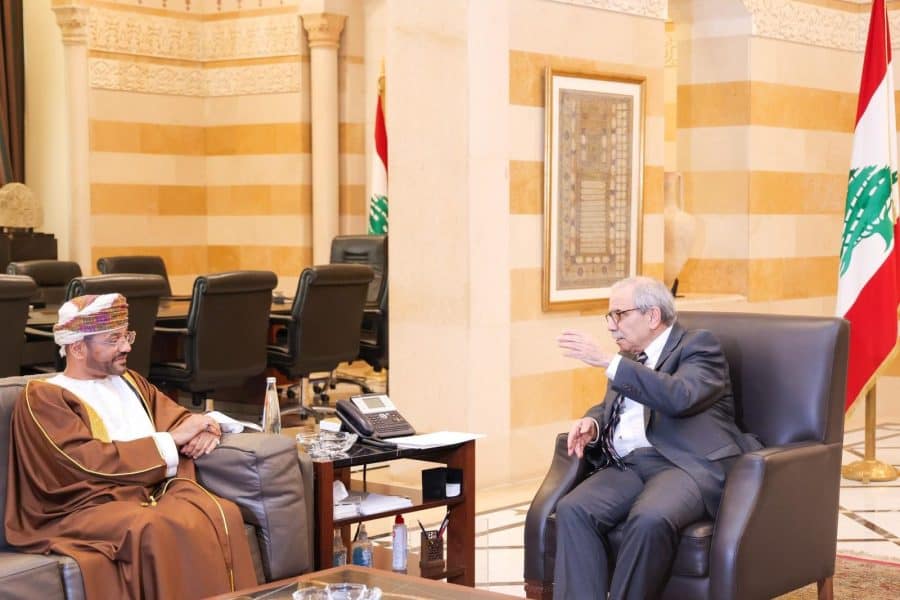 وزير الخارجية يلتقي رئيس مجلس الوزراء اللبناني