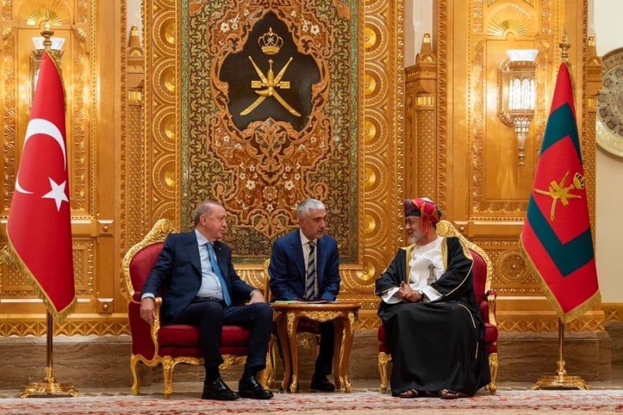 His Majesty and Turkish President hold talks