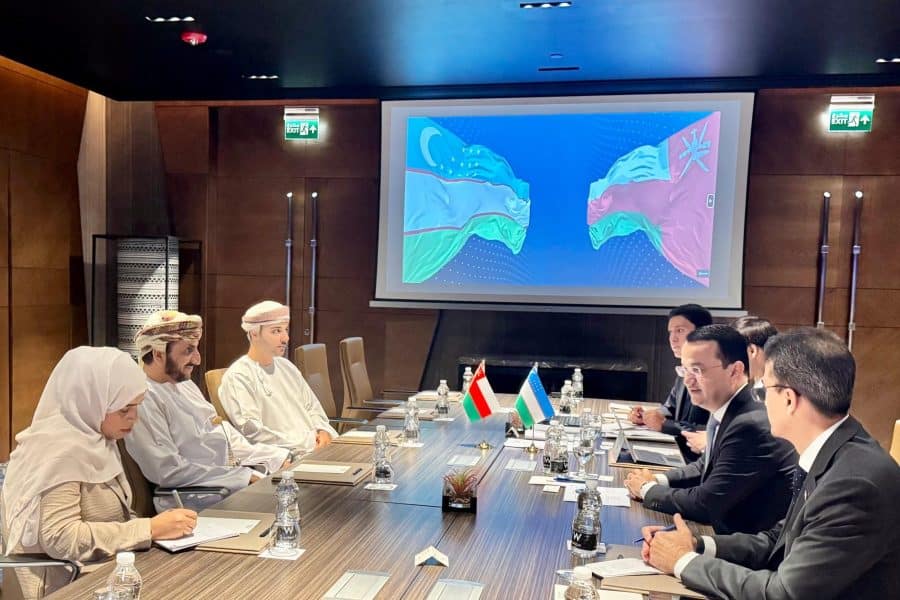 Political Undersecretary discusses strengthening cooperation with Uzbek Investment Minister