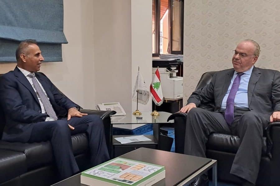 Lebanon: Ambassador meets Minister of Telecommunications