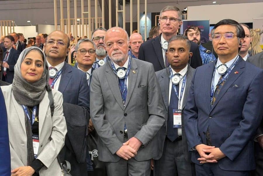 بلجيكا: السفيرة تحضر افتتاح مؤتمر بروكسل الأوروبي للدفاع