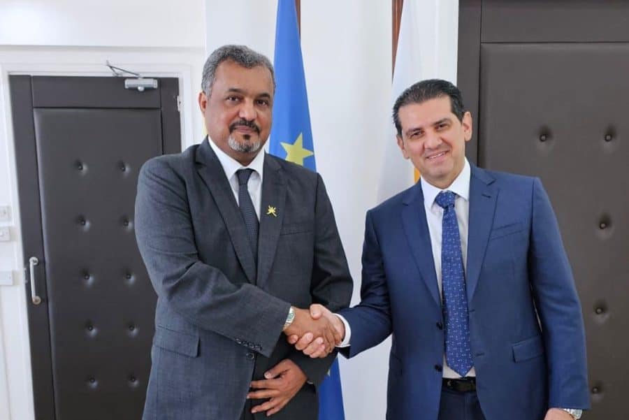 Cyprus: Minister of Health meets Oman's Ambassador