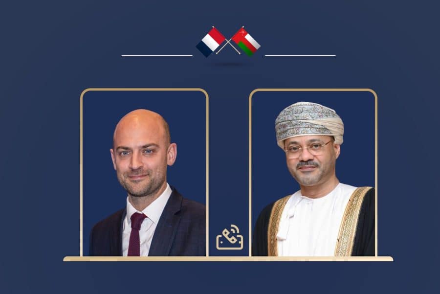 Minister discusses regional developments with French Counterpart