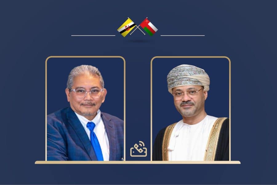 Minister in a phone call with Brunei Foreign Minister