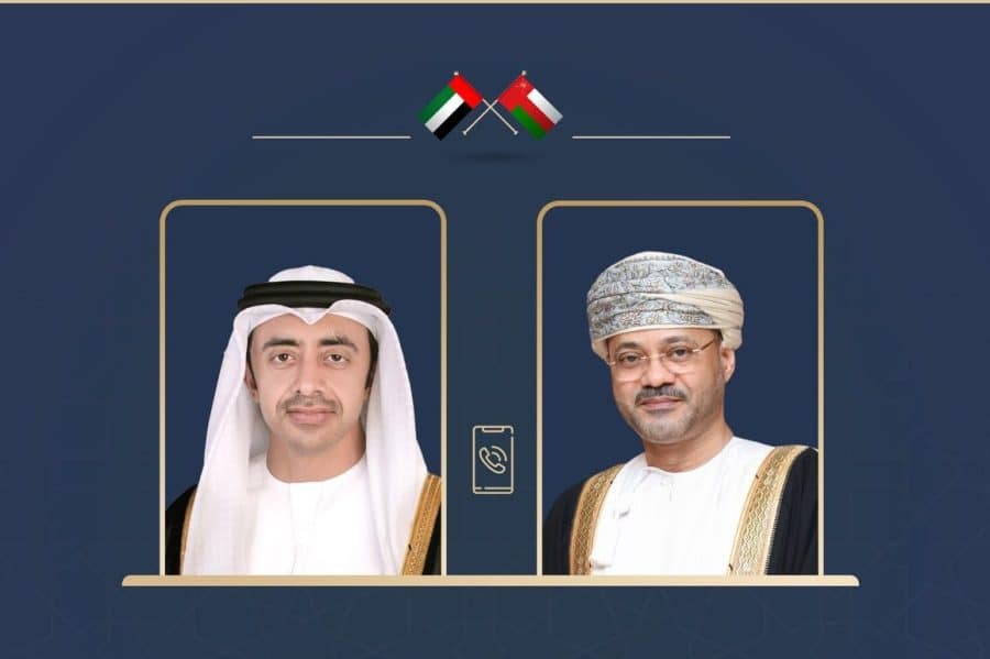 Minister receives phone call from UAE Foreign Minister
